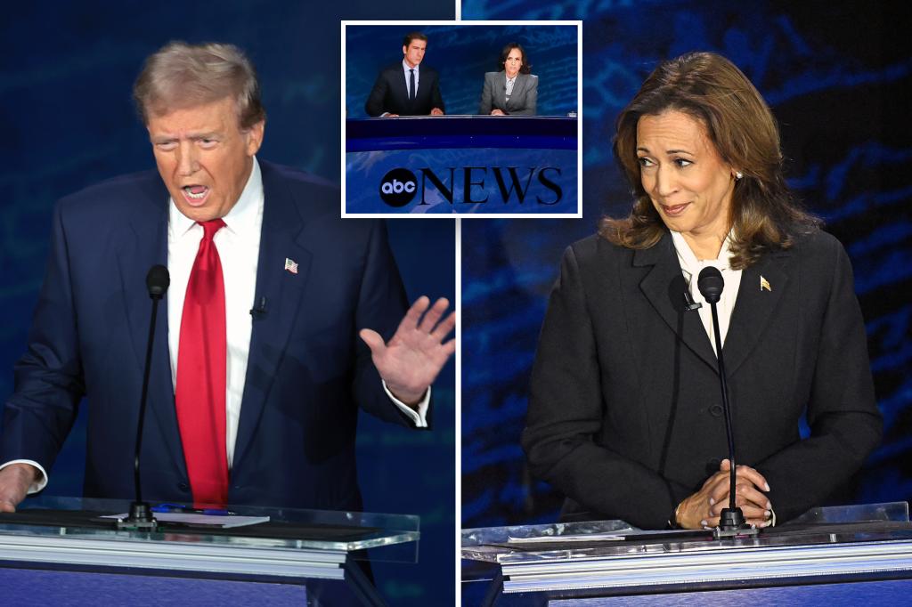 Long-awaited showdown between Trump and Harris draws more than 67 million viewers - beating Biden's performance